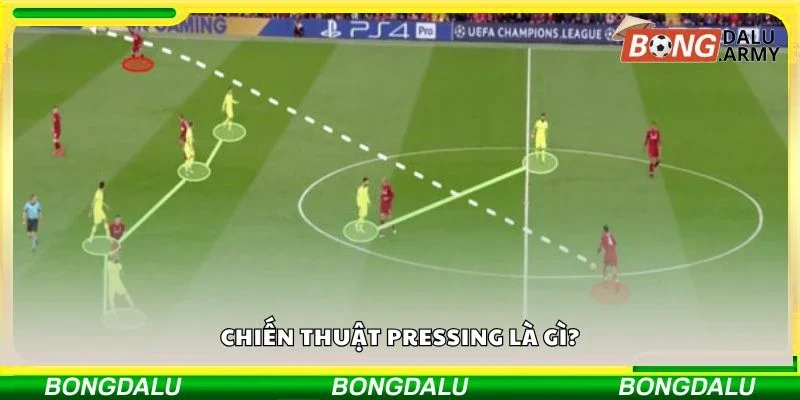 Chiến thuật pressing là gì?