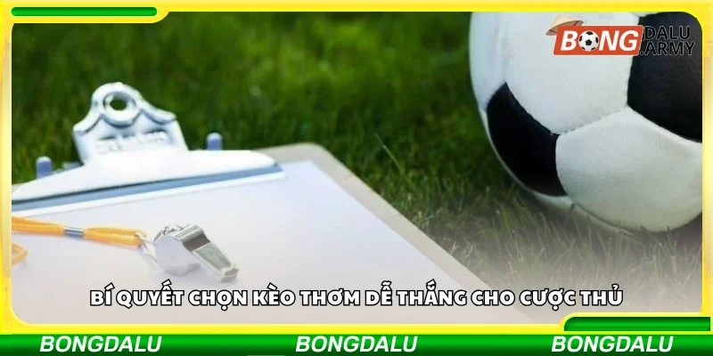 Bí quyết chọn kèo thơm dễ thắng cho cược thủ